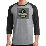 Core Blend 3/4 Sleeve Raglan Tee Thumbnail