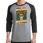 Core Blend 3/4 Sleeve Raglan Tee Thumbnail