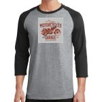 Core Blend 3/4 Sleeve Raglan Tee Thumbnail