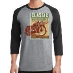 Core Blend 3/4 Sleeve Raglan Tee Thumbnail