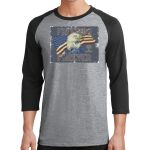 Core Blend 3/4 Sleeve Raglan Tee Thumbnail
