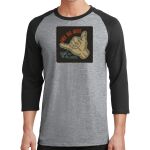 Core Blend 3/4 Sleeve Raglan Tee Thumbnail