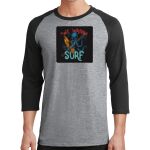 Core Blend 3/4 Sleeve Raglan Tee Thumbnail