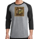 Core Blend 3/4 Sleeve Raglan Tee Thumbnail