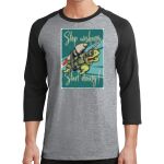 Core Blend 3/4 Sleeve Raglan Tee Thumbnail