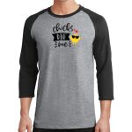 Core Blend 3/4 Sleeve Raglan Tee Thumbnail