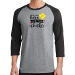 Core Blend 3/4 Sleeve Raglan Tee Thumbnail
