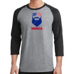 Core Blend 3/4 Sleeve Raglan Tee Thumbnail