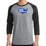 Core Blend 3/4 Sleeve Raglan Tee Thumbnail