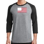 Core Blend 3/4 Sleeve Raglan Tee Thumbnail