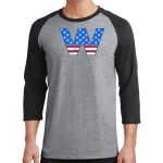 Core Blend 3/4 Sleeve Raglan Tee Thumbnail