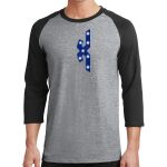 Core Blend 3/4 Sleeve Raglan Tee Thumbnail