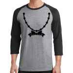 Core Blend 3/4 Sleeve Raglan Tee Thumbnail