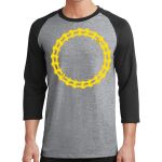 Core Blend 3/4 Sleeve Raglan Tee Thumbnail