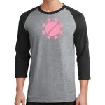 Core Blend 3/4 Sleeve Raglan Tee Thumbnail