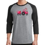 Core Blend 3/4 Sleeve Raglan Tee Thumbnail