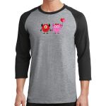 Core Blend 3/4 Sleeve Raglan Tee Thumbnail