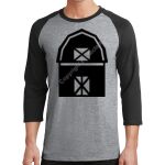 Core Blend 3/4 Sleeve Raglan Tee Thumbnail