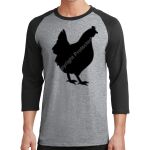 Core Blend 3/4 Sleeve Raglan Tee Thumbnail