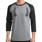 Core Blend 3/4 Sleeve Raglan Tee Thumbnail