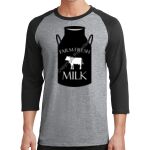 Core Blend 3/4 Sleeve Raglan Tee Thumbnail