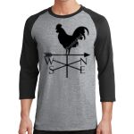 Core Blend 3/4 Sleeve Raglan Tee Thumbnail