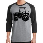 Core Blend 3/4 Sleeve Raglan Tee Thumbnail