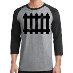 Core Blend 3/4 Sleeve Raglan Tee Thumbnail