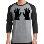 Core Blend 3/4 Sleeve Raglan Tee Thumbnail