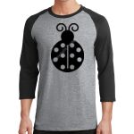 Core Blend 3/4 Sleeve Raglan Tee Thumbnail