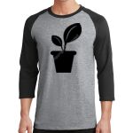 Core Blend 3/4 Sleeve Raglan Tee Thumbnail