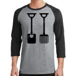 Core Blend 3/4 Sleeve Raglan Tee Thumbnail