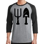 Core Blend 3/4 Sleeve Raglan Tee Thumbnail