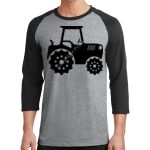 Core Blend 3/4 Sleeve Raglan Tee Thumbnail