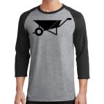 Core Blend 3/4 Sleeve Raglan Tee Thumbnail