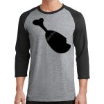 Core Blend 3/4 Sleeve Raglan Tee Thumbnail