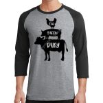 Core Blend 3/4 Sleeve Raglan Tee Thumbnail