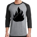 Core Blend 3/4 Sleeve Raglan Tee Thumbnail