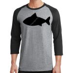 Core Blend 3/4 Sleeve Raglan Tee Thumbnail