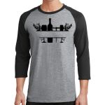 Core Blend 3/4 Sleeve Raglan Tee Thumbnail