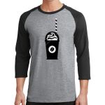 Core Blend 3/4 Sleeve Raglan Tee Thumbnail