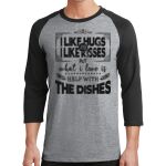 Core Blend 3/4 Sleeve Raglan Tee Thumbnail