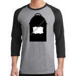 Core Blend 3/4 Sleeve Raglan Tee Thumbnail