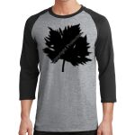 Core Blend 3/4 Sleeve Raglan Tee Thumbnail