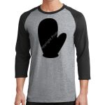 Core Blend 3/4 Sleeve Raglan Tee Thumbnail