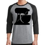 Core Blend 3/4 Sleeve Raglan Tee Thumbnail