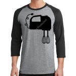 Core Blend 3/4 Sleeve Raglan Tee Thumbnail