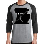 Core Blend 3/4 Sleeve Raglan Tee Thumbnail
