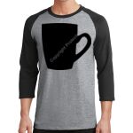 Core Blend 3/4 Sleeve Raglan Tee Thumbnail