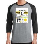 Core Blend 3/4 Sleeve Raglan Tee Thumbnail